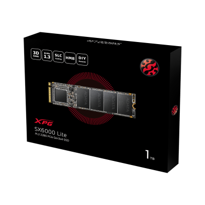 ADATA XPG SX6000 Lite 1TB M.2 2280 PCIe Gen3x4 NVMe ASX6000LNP-1TT-C